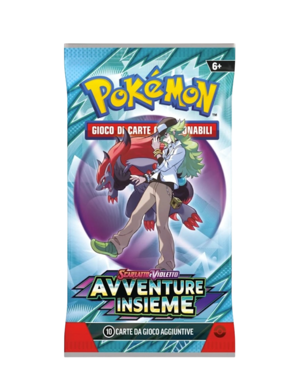 BUSTINA AVVENTURE INSIEME SCARLATTO E VIOLETTO - ITA