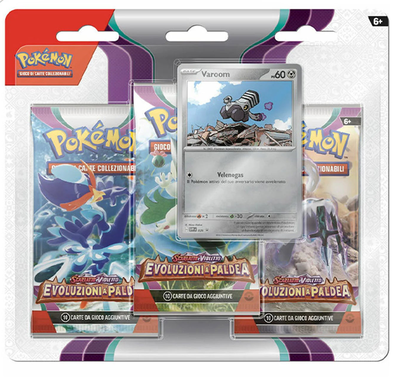 Blister Evoluzioni a Paldea Varoom (IT)