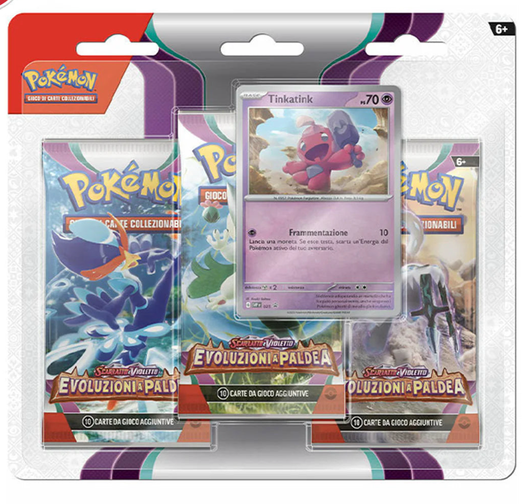 Blister Evoluzioni a Paldea Tinkatink (IT)