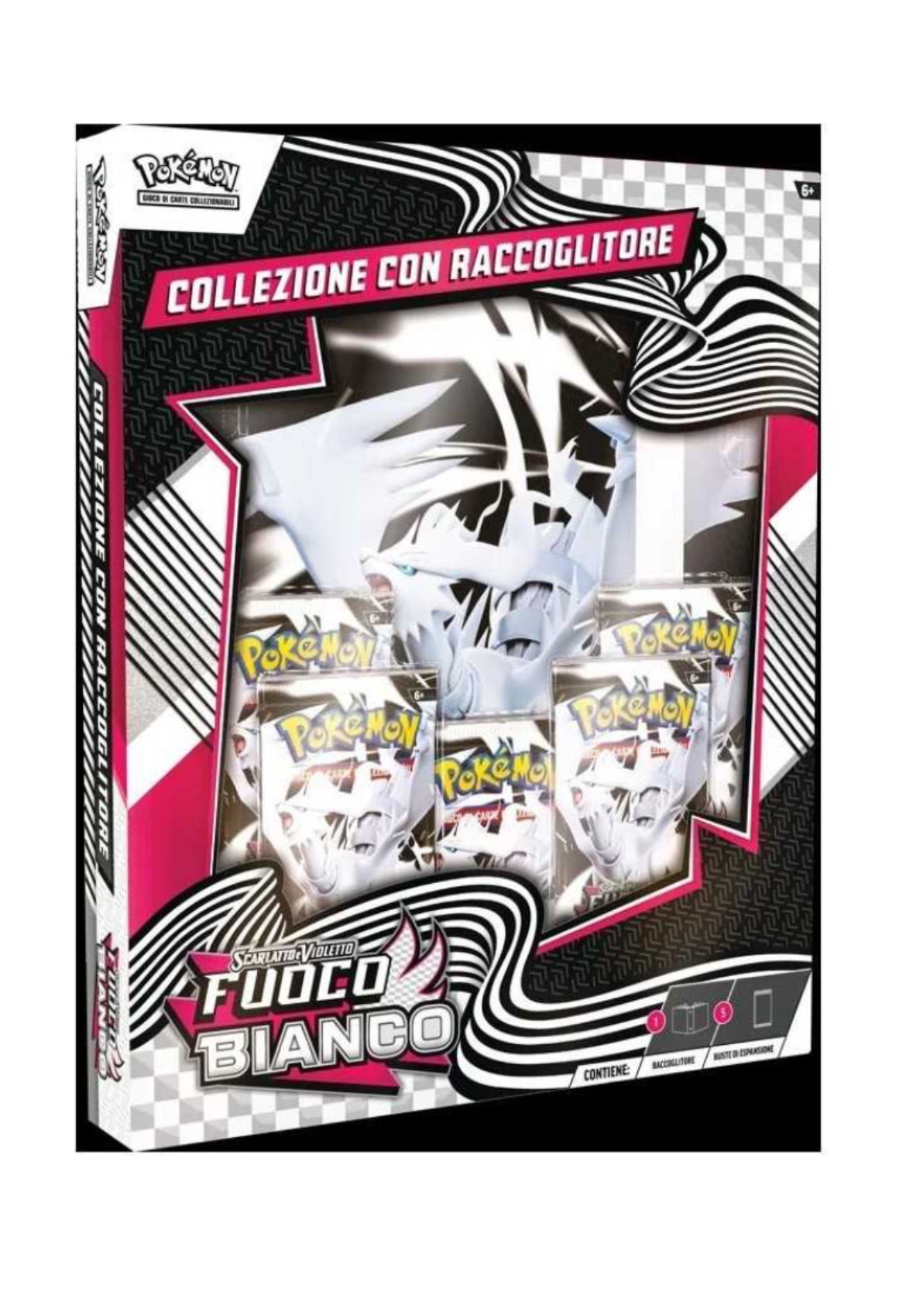 Collezione con raccoglitore Fuoco Bianco (IT) - Aperta in live