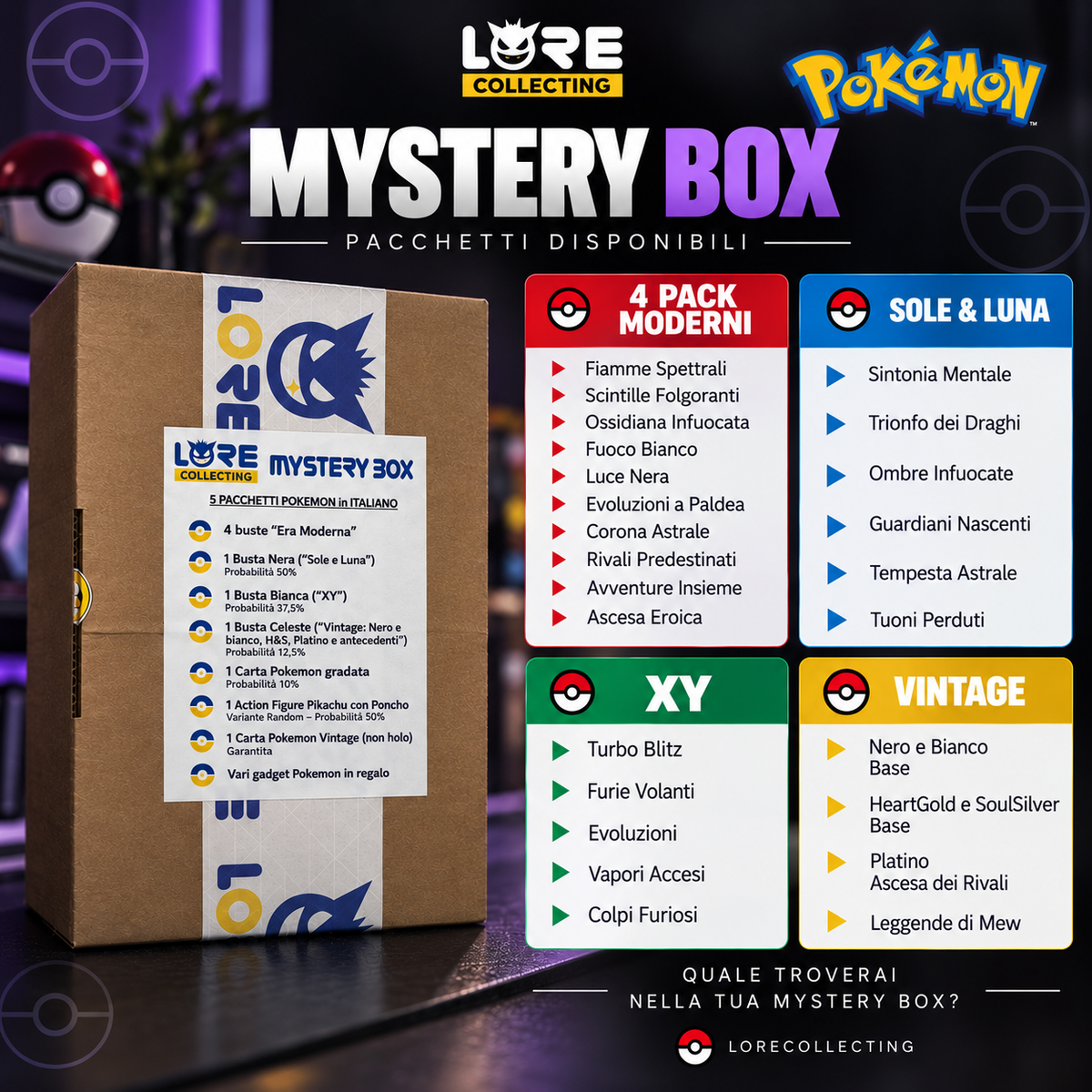 MYSTERY BOX POKÉMON
