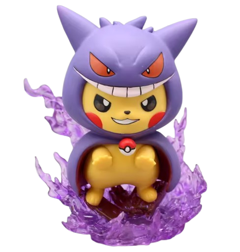 Pokèmon Action Figure Pikachu con Gengar
