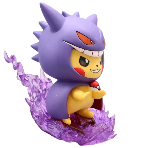 Pokèmon Action Figure Pikachu con Gengar