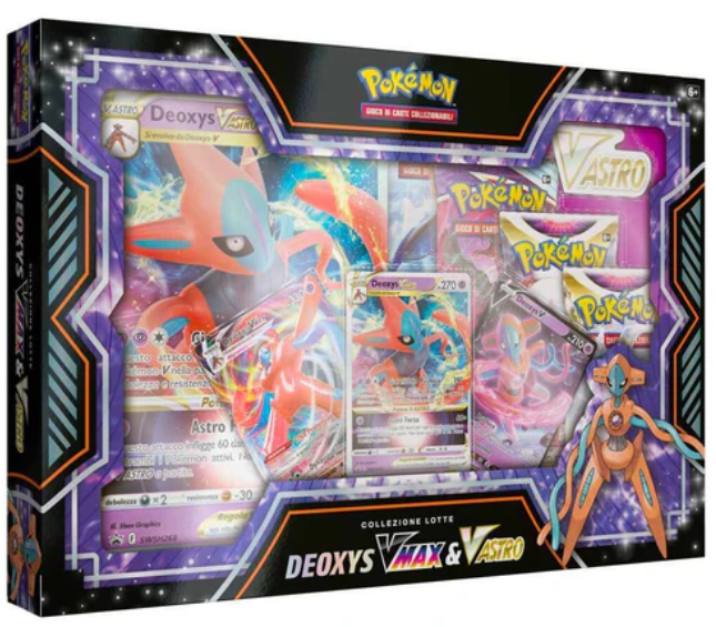 Collezione Premium Lotte Deoxys-VMAX e Deoxys-V Astro (IT)