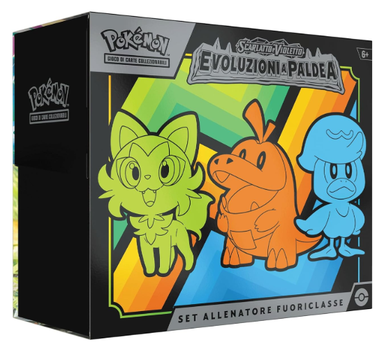 Set Allenatore Fuoriclasse Scarlatto e Violetto Evoluzioni a Paldea (IT)