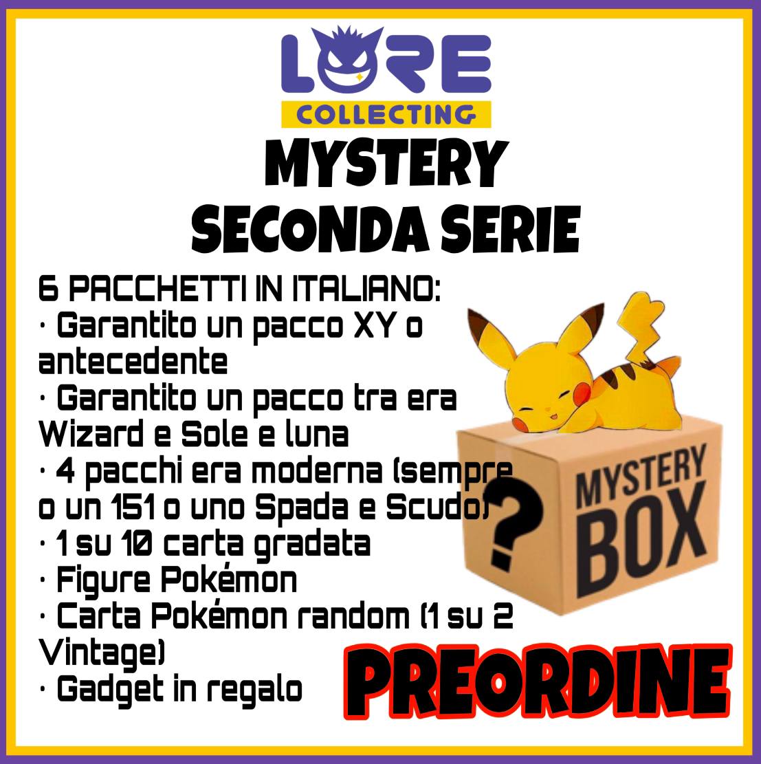 MYSTERY APERTA IN LIVE