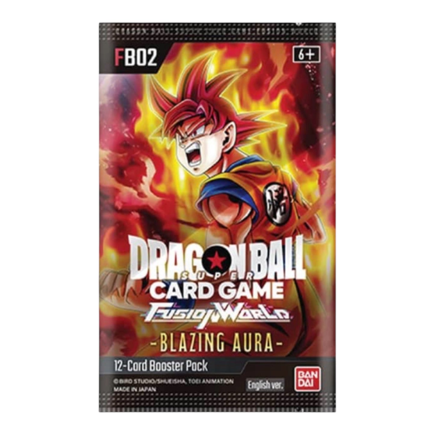Dragon Ball Super Card Game Fusion World - Bustina Blazing Aura FB-02 (Eng)