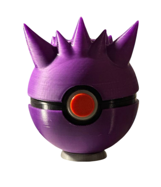 Pokeball Gengar stampata in 3D
