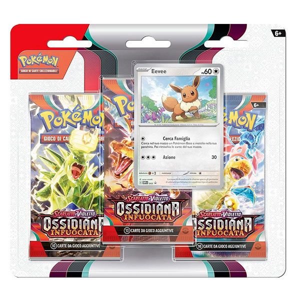 Blister Ossidiana Infuocata Eevee (IT)